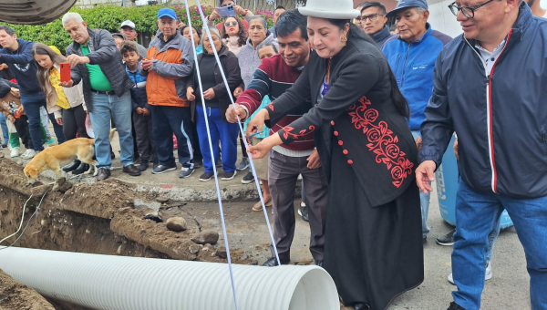 INICIO DE OBRA DE NUEVA RED DE ALCANTARILLADO PLUVIAL EN PICAIHUA